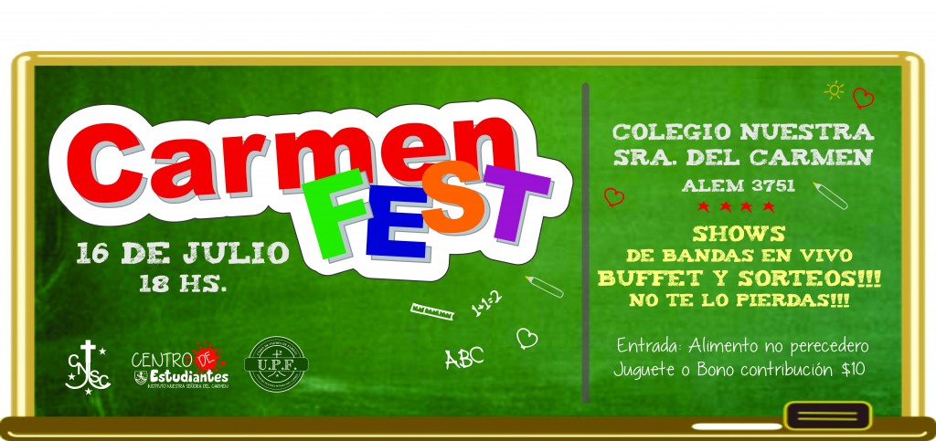 Carmen Fest afiche grande