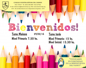 Comienzan las clases 2016